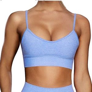 Seamless Bra ( Never Worn ) - Light Blue